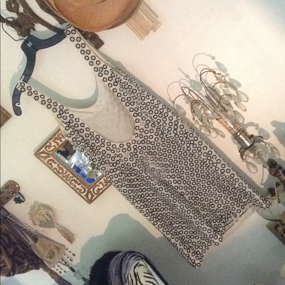 Silk and donut sequins dress - Picture 3 of 5